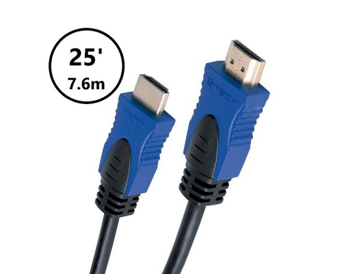 Câble HDMI 25 pieds 4K CJ Tech